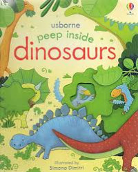 Image of Usborne peep inside dinosaurs