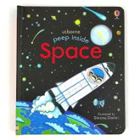 Image of Usborne Peep Inside Space