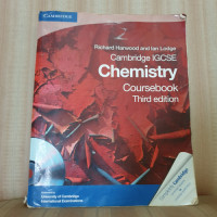 Image of Cambrigde IGCSE Chemistry Coursebook Third Edition