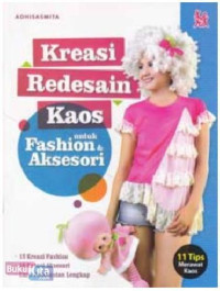 Image of Kreasi Redesain Kaos untuk Fashion & Aksesori