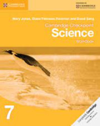Image of Cambridge Checkpoint Science Workbook 7