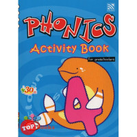 Image of Phonics Activity Book 4 for Preschool