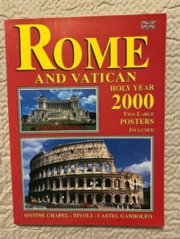 Image of Rome and Vatican Holy Year 2000 Two Large Posters Included