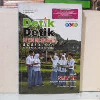 Image of Detik - Detik Ujian Nasional Sosiologi Tahun Pelajaran 2018 / 2019 Untuk SMA / MA Program IPS / Peminatan IPS