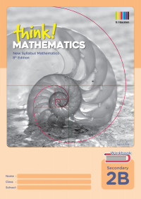 Image of think! MATHEMATICS New Syllabus Mathematics 8th Edition - Workbook Secondary 2B