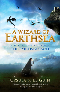 Image of A Wizard of Earthsea , buku pertama the Earthsea Cycle